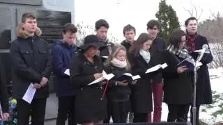 Holodomor Ceremony in Ottawa. 2016.