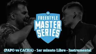 PAPO VS CACHA || 1ER MINUTO LIBRE INSTRUMENTAL || FMS ARGENTINA J9 2020 [REMAKE]