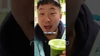 Andrew has the best brown sugar matcha latte! 😋 #fungbros #fungbrosfoods