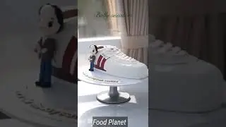 Decorating a Bally sneakers shoe cake 🎂