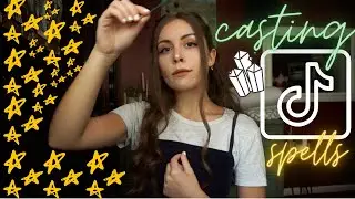 Casting Spells I Found on TikTok *witchtok*