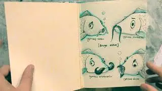 My sketchbook. Sketch Challenge. Обзор скетчбука.