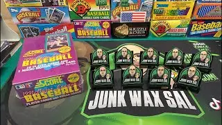 Thursday Night Junk Wax - 1991 Score Baseball Series 2 Box