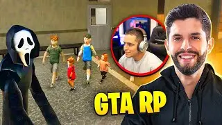 ASSUSTEI A FILHA DO CORINGA NO GTA RP!! CORTES DO PLAYHARD 1