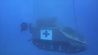 Fish tanks: Jordan sinks military hardware for underwater museum | AFP