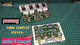 Cara Pasang TUNE CONTROL STEREO ke Power Amplifier || ocl 150 watt stereo