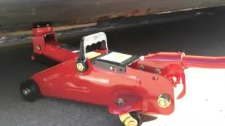 Испытание напольного домкрата Harbor Freight грузоподъемностью 2 тонны НЕ ПРОЙДЕНО.....