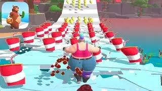 MAX LEVEL in Body Run 3D 👩🏻&zwj;🦰🍟 BIG UPDATE!! All Levels - iOS, Android Gameplay Walkthrough! #1