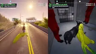 Father and Son Goat Simulator 3 Split Screen Chaos | The Weekend Warmup with Wolfboy and Krow