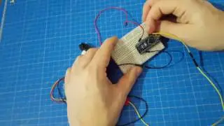 Measuring distance with a IR sensor