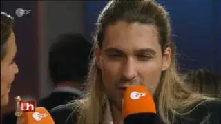 DAVID GARRETT - GOLDENE KAMERA 2010 - AFTERSHOW