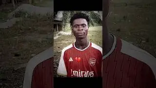 Saka lookalike from Africa 🤯 #saka #football #edit #arsenal #blowup #viralvideo