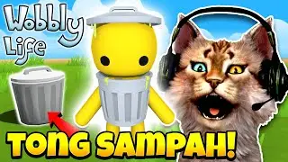 AKU MENJADI TONG SAMPAH LETOY !! 😹 - Wobbly Life Indonesia