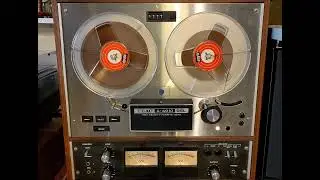 When I Get Low I Get High. Ella Fitzgerald. TEAC A-4010 GSL Open Reel Tape Deck 