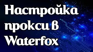 Как задать прокси в браузере Waterfox