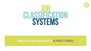 Job Classification Systems