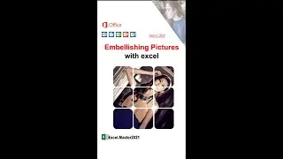 203 embellishing pictures with excel #shorts #youtubeshorts