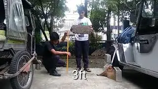 Drop Test of Rice Hull Hollow Blocks (RHHB) for Research Purposes