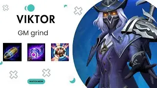 Viktor - GM grind (S19 rank gameplay) #wildrift 