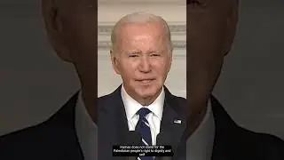 There's no justification for terrorism- Biden.  #short