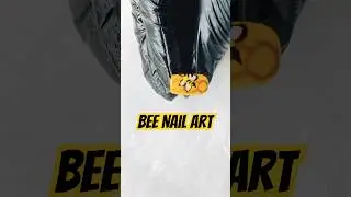 Bee Nail Art 🐝 | Easy Nail Design ✨
