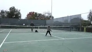 Daniel Practicing Speed & Coordination, Chasing Every Ball