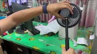 Xiaomi F5i Rechargeable Desktop Fan unboxing & review