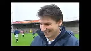 Season Ticket feature on Institute manger Pascal Vaudequin | Portadown 4 Institute | 22/01/05