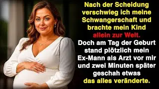 Nach der Scheidung verschwieg ich meine Schwangerschaft und brachte mein Baby allein zur Welt.