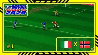 Bomba Patch: Uniao PI 2025 (PS2) Copa Europa #1 It&aacute;lia x Noruega | Rodada 1
