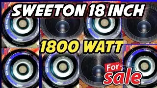 sweton 18 inch 1800 watt speaker price | audio tone speaker | Q1 speaker | audio tone speakers price