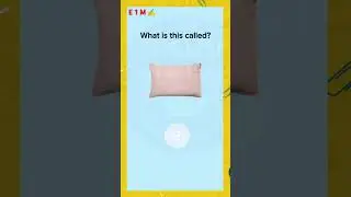 What is this called? | Pillow in English | Daily Use Vocabulary