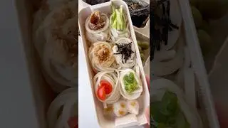 ASMR🎧Let's Make My Bento🍙🍜#asmr #lunchbox #bento