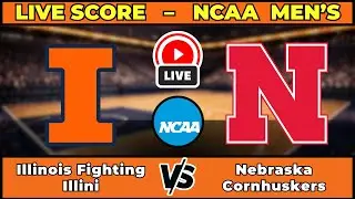 🔴 LIVE: Illinois at Nebraska | NCAAM Men's Basketball Scoreboard | Feb 1 | Big Ten Hoops at PBA
