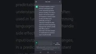 ChatGPT answers what is a monad in Haskell 🔥