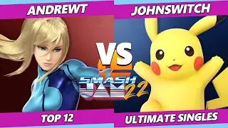 Smash Jam 22 Top 12 - AndrewT (ZSS) Vs. JohnSwitch (Palutena, Pikachu) SSBU Ultimate Tournament