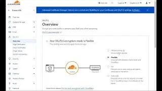 Ошибка при работе с Cloudflare