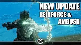 SHADOW OF WAR - NEW UPDATE MASK OF THE UNDYING UNIQUE REINFORCE & AMBUSH OVERLORDS IN DESERT