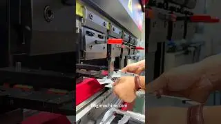 Hogi mini fully electric servo CNC press brake,bends polygonal boxes,high efficiency#machine #mini