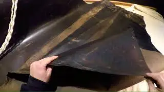 Horween Darkened Wenge 3.5oz (OA Leather Supply Hide Review)