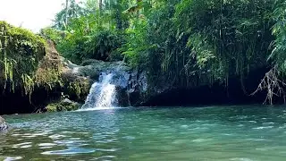 Ease Anxiety at Night with Waterfall Sounds | Gentle Nature Medichine for Sleep