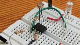 How to make light sensor l Op amp projects