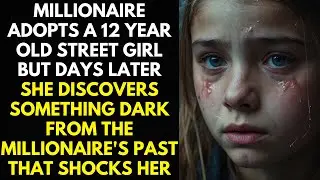 MILLIONAIRE ADOPTS A 12 YEAR OLD STREET GIRL BUT DAYS LATER SHE DISCOVERS SOMETHING DARK FROM THE...