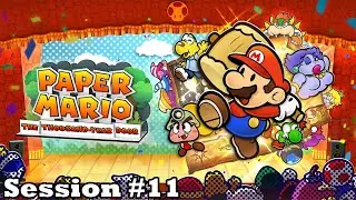 Slim Live играет в Paper Mario: The Thousand-Year Door (Switch) &mdash; сессия №11