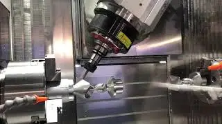 MicroLab Rotary Spindle Head milling Part 2 ( RH4-LMSN12-T 譁泰 )