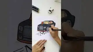 How to draw a Mansory Rolls-Royce Phantom. Quick Guide.