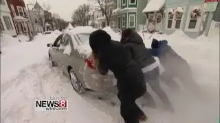 &lsquo;Wicked storm': Blizzard drops 2 feet of snow on New England