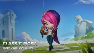 Classic Fiora Champion Chibi Preview - Teamfight Tactics
