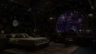 Spaceship Cabin White Noise | Calm Space Hum for Deep Sleep, Block Noise and Improve Focus
