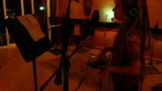Giant Squid recording guest appearances on The Ichthyologist, in the studio.WMV